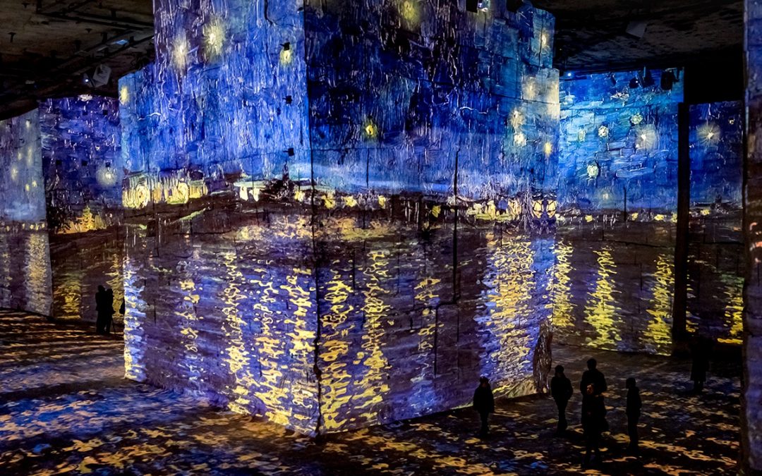 La exposición inmersiva de Van Gogh en Carriere de Lumieres